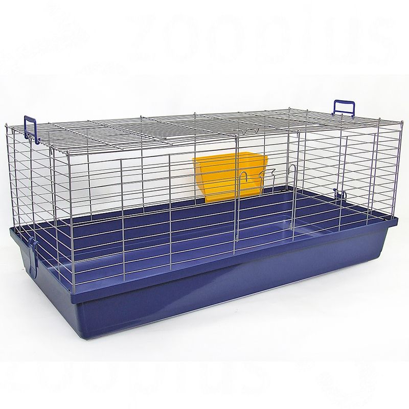 Skyline Maxi XXL Small Pet Cage Dark Blue: 119 x 59 x 47 cm (L x W x H)