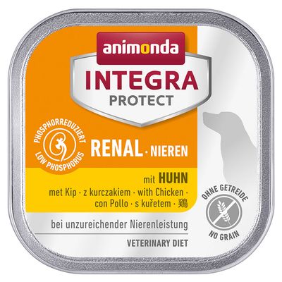 animonda Integra Protect Dog Renal 6 x 150g Chicken