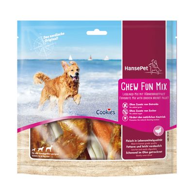 Hansepet Cookies Chew Fun Mix with Chicken 2 x 380 g
