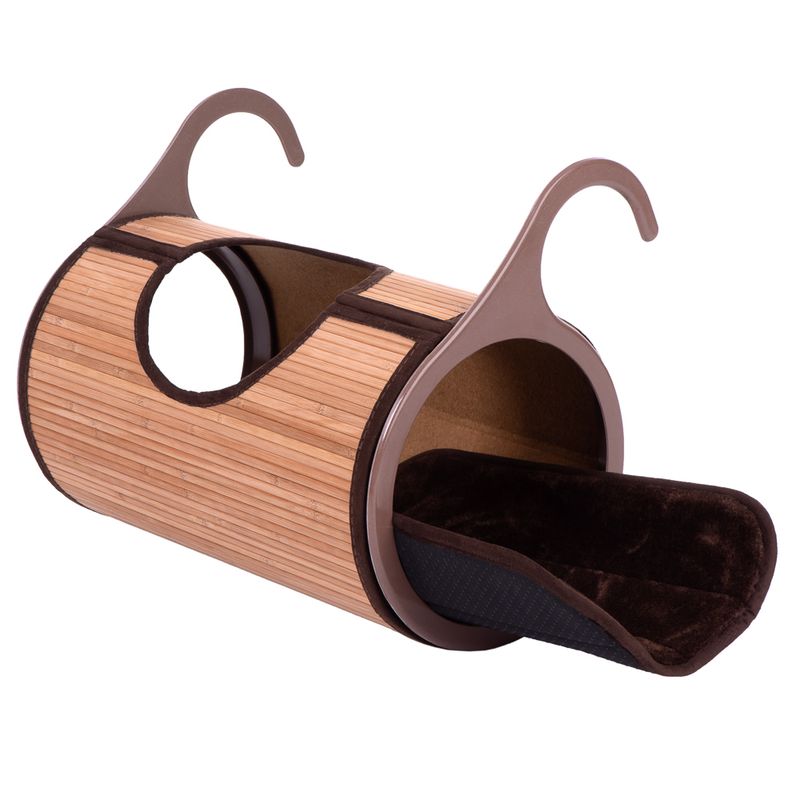 Natural Retreat Radiator Cat Bed Beige/brown