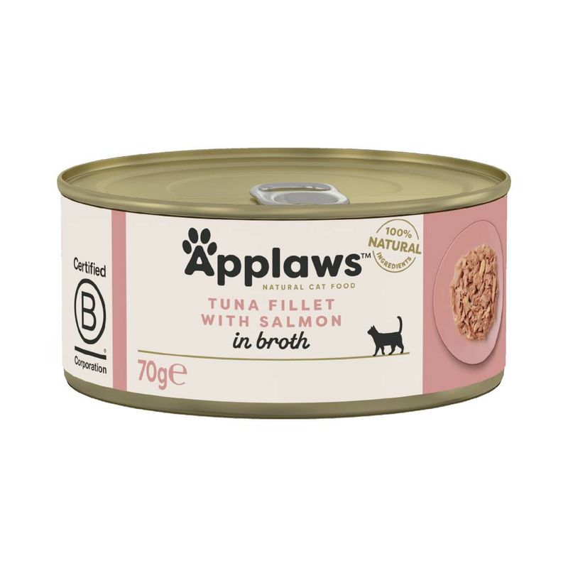 Applaws Cat Food 70g - Tuna / Fish Mixed Pack: Fish Collection 12 x 70g