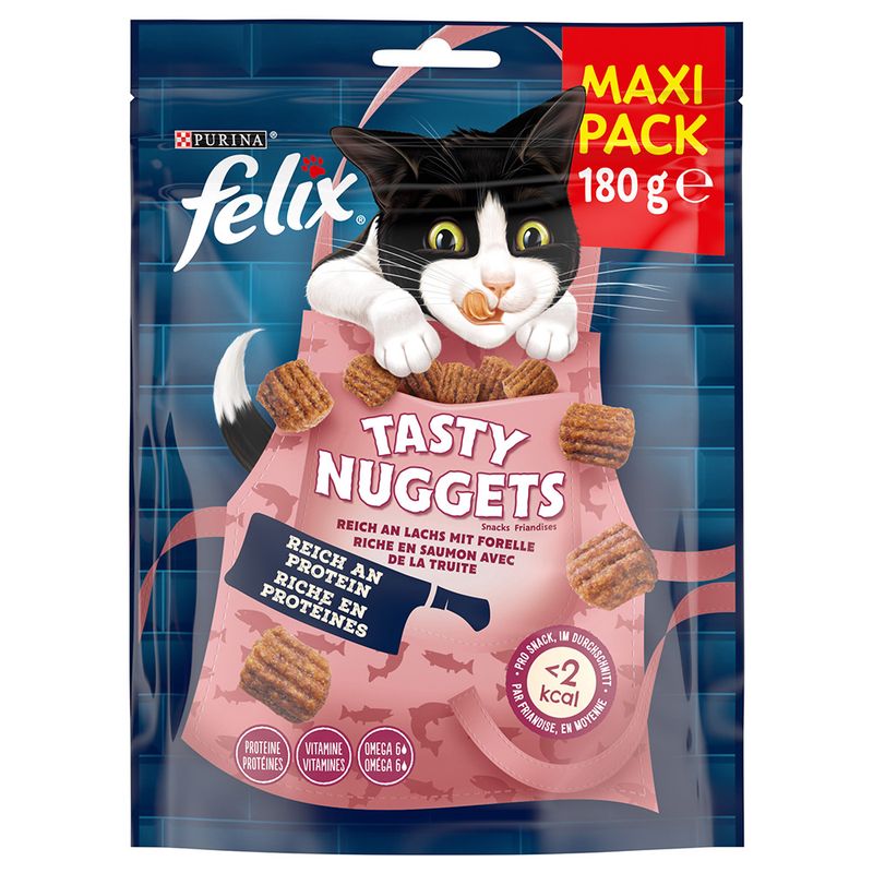 3 x Felix Cat Treats - 2 + 1 Free! * Goody Bag Dairy Delight (3 x 60g)
