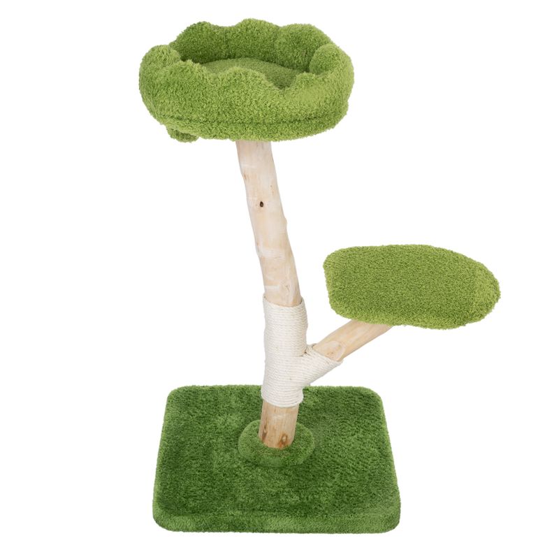 TIAKI Nature Willow scratching post green
