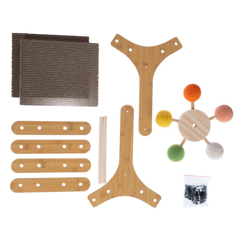 Modern Living The Hague Cat Scratcher approx. 56 x 24 x 57cm (L x W x H)