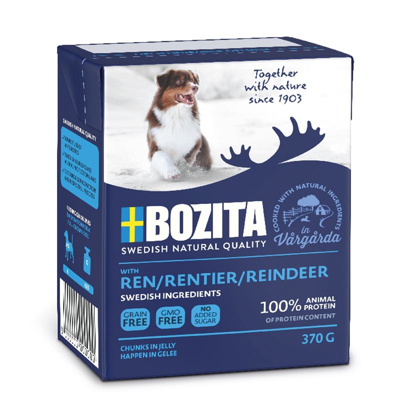 Bozita Chunks in Jelly Saver Pack 12 x 370g Chicken & Rice