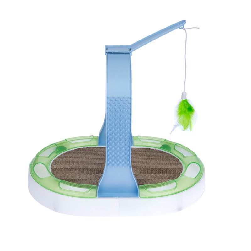 TIAKI Interactive 3-in-1 Cat Scratcher Toy 40 x 30 x 31.5 cm (L x W x H)