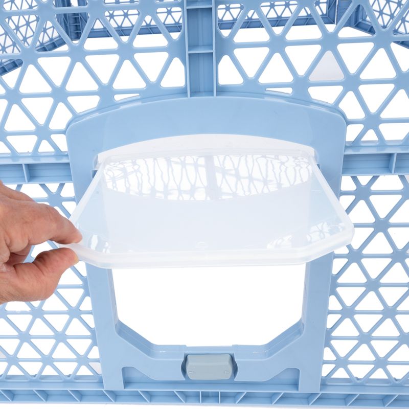 TIAKI 6-Panel Plastic Playpen 150 x 170 x 66 cm (L x W x H)