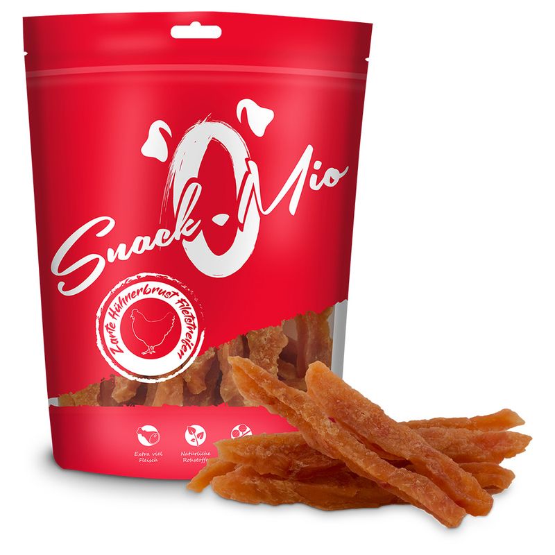 SnackOMio Tender Chicken Breast Fillet Strips approx. 70g