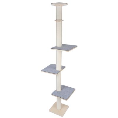 Modern Living Isernia Ceiling Cat Tree Light grey