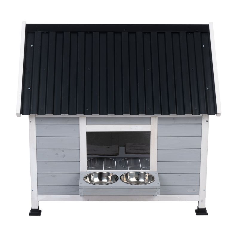 Modern Living Belmont Outdoor Dog Kennel approx. 101 x 92 x 95.5 cm (L x W x H)