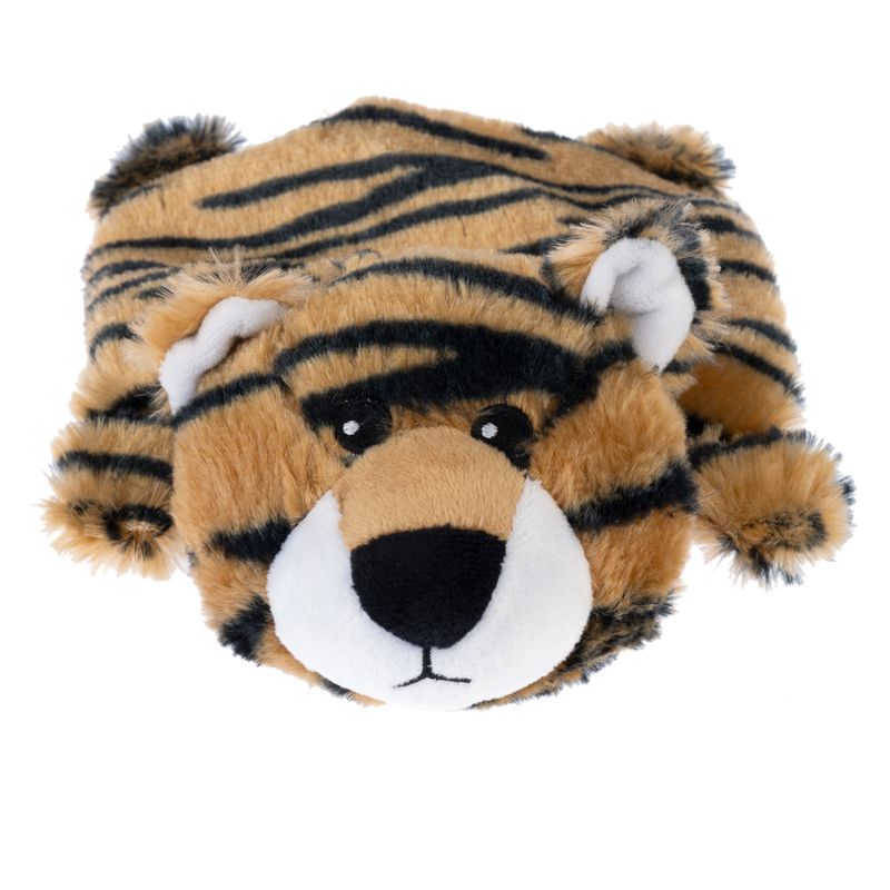 TIAKI Flat Crinkle Tiger Plush Toy 25 x 15 x 7 cm (L x W x H)