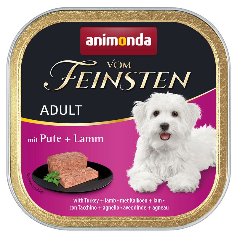 animonda vom Feinsten Adult Grain-Free 6 x 150g Poultry & Veal