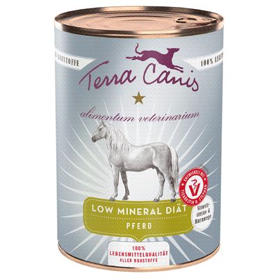 Terra Canis Alimentum Veterinarium Low Mineral Diet 6 x 400 g Chicken