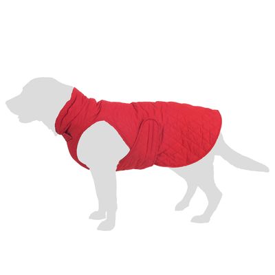 Quilted Dog Coat approx. 30cm Back Length