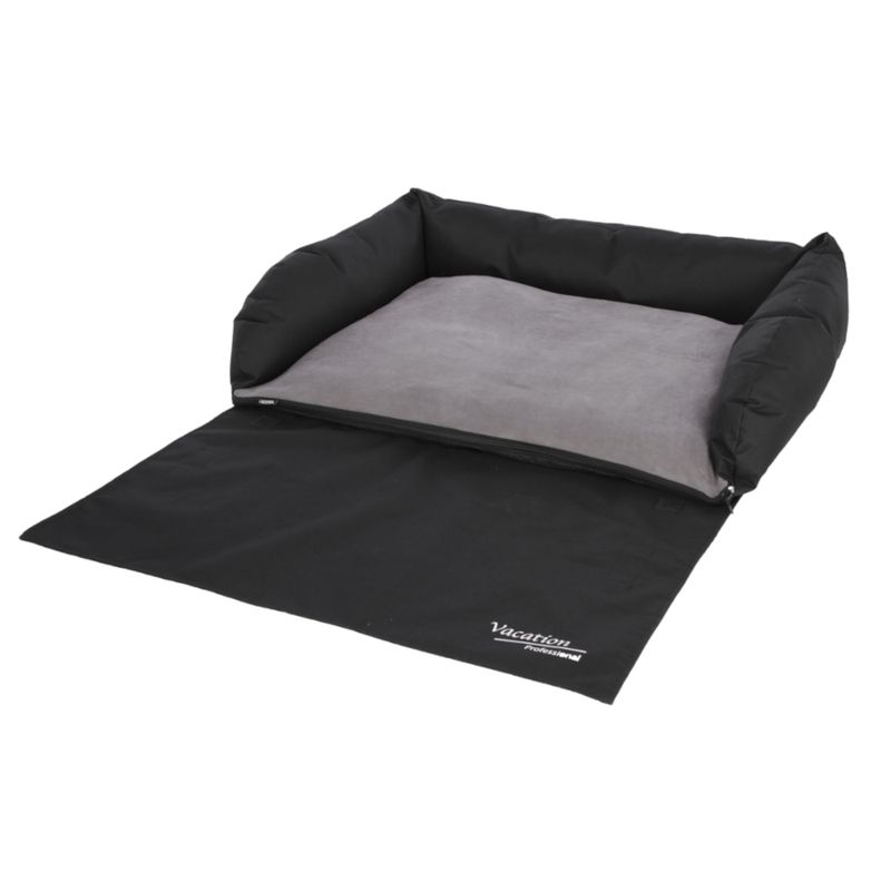 Kerbl Pet Boot Cushion - Black/Grey 95 x 75cm (L x W)