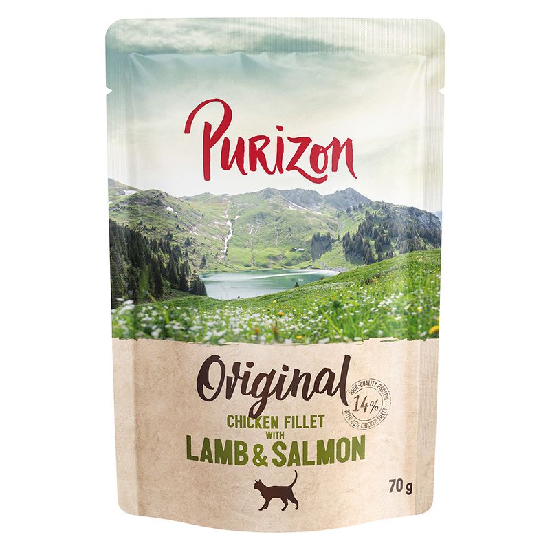 Purizon Adult Grain-Free Saver Pack 24 x 70g Mixed Pack (3 varieties)