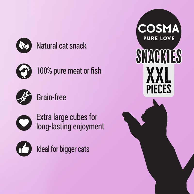 Cosma Snackies XXL Saver Pack Chicken (5 x 30g)
