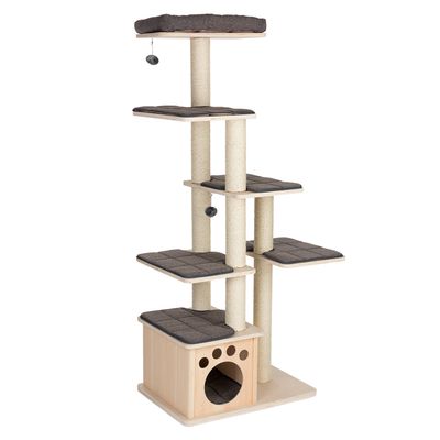 La Tour Cat Tree natural / brown