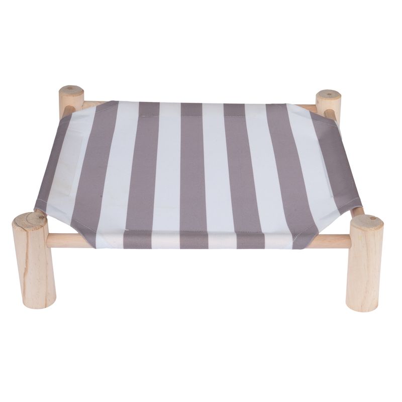 TIAKI Stripes Cat Bed 50 x 50 x 13cm (L x W x H)
