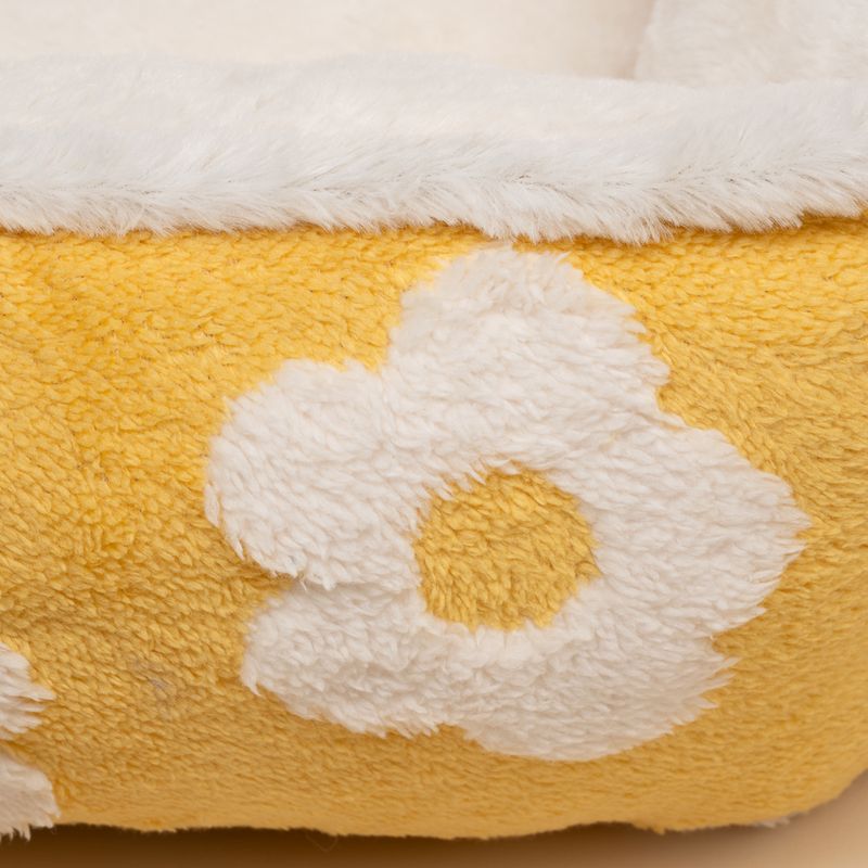 TIAKI Flower Dog Bed Round: approx. diameter 51 x (H) 18 cm