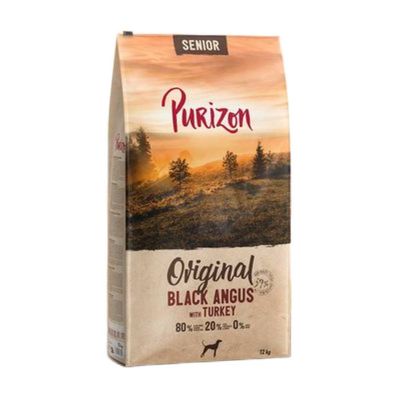 Purizon Senior Black Angus Beef with Turkey - Grain-Free 1kg