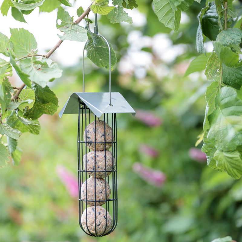 Trixie Fat Ball Holder with Pitched Roof 11 x 25 x 10cm (L x W x H)