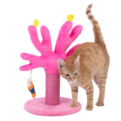 TIAKI Coral Cat Scratching Post diameter 25.9 x (H) 45 cm