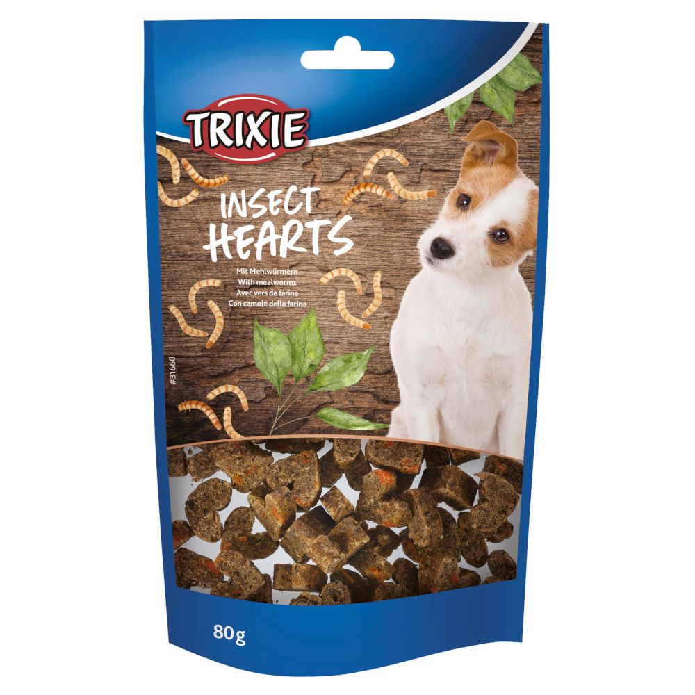 Trixie Insect Hearts 80g