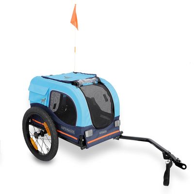 HAFENBANDE Cabby S bicycle trailer incl. two couplings / gears L 116 x W x H 61 cm / up to 20 kg