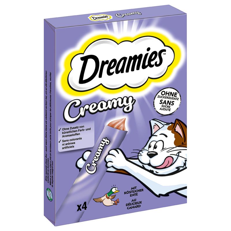 Dreamies Creamy Snacks Chicken (4 x 10g)