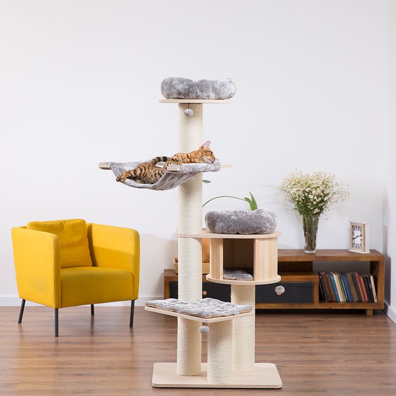 Natural Paradise Scratching Tree - Magnolia XL Plus Cream