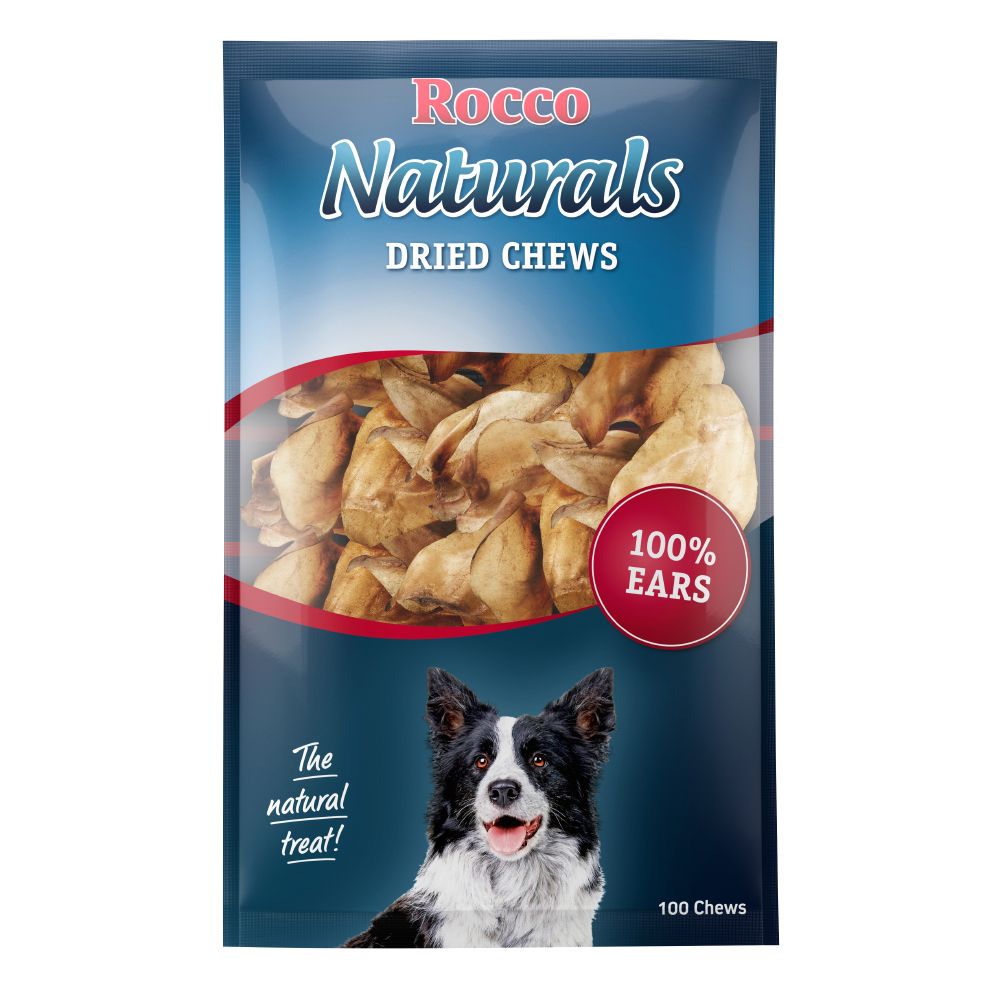Rocco Natural Dried Cows' Ear 10 Chews