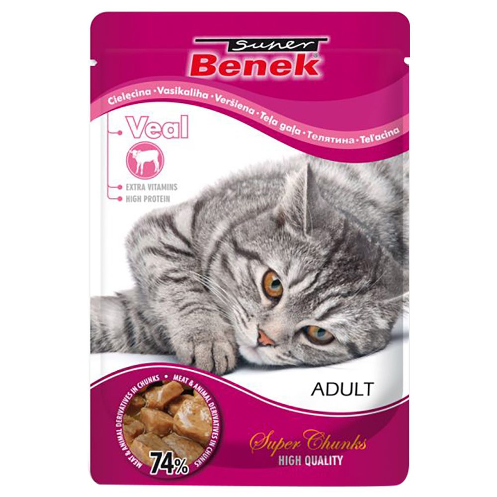 Super Benek Super Chunks 24 x 100g Chicken in Sauce