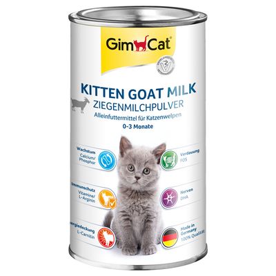 GimCat Goat's Milk Powder for Kittens 200g