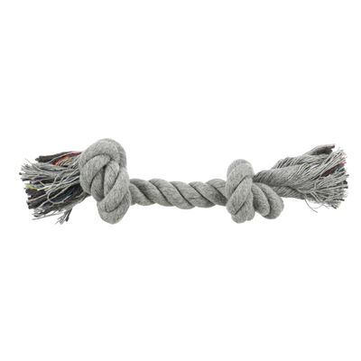 Trixie Play Rope Dog Toy - Grey 26cm (Grey)