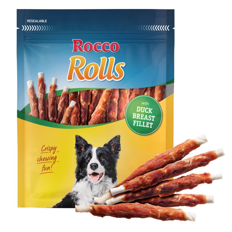 Rocco Rolls Chew Sticks Saver Pack Value Pack: Chicken Fillet (6 x 200g)
