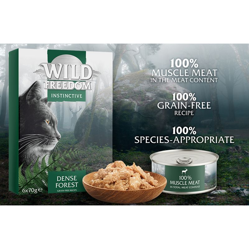 Wild Freedom Instinctive Adult Saver Pack 24 x 70g Misty Mountains - Mixed Pack