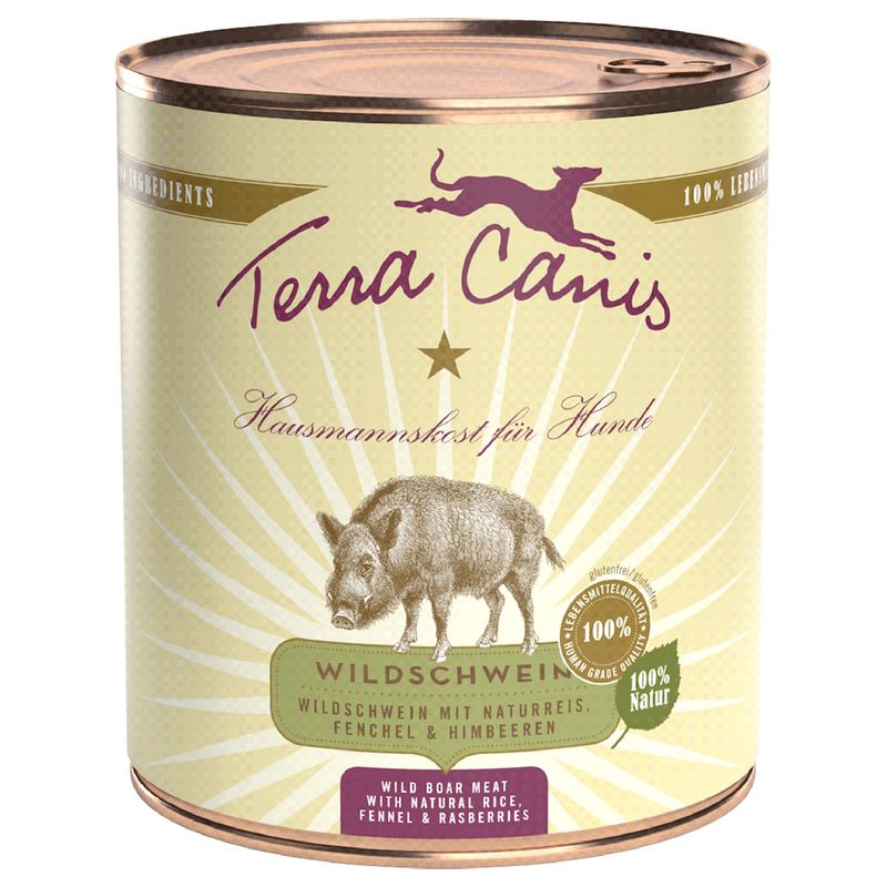 Saver Pack Terra Canis 12 x 800 g Duck with brown rice, beetroot, pear and sesame seeds