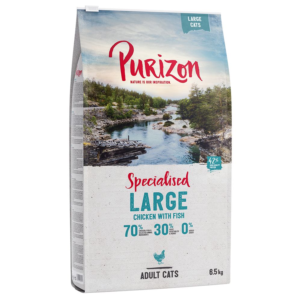 Purizon Large Adult Grain-Free Chicken & Fish 2.5kg