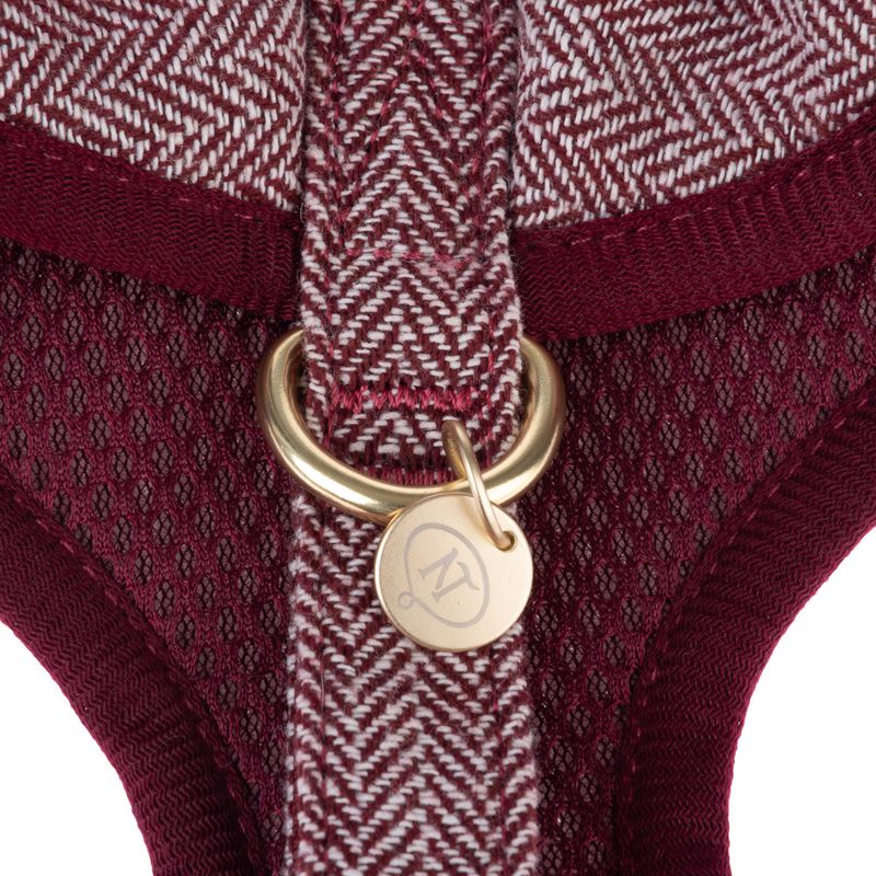 Nomad Tales Calma Harness - Burgundy Size XXS: 20 - 30 cm chest circumference
