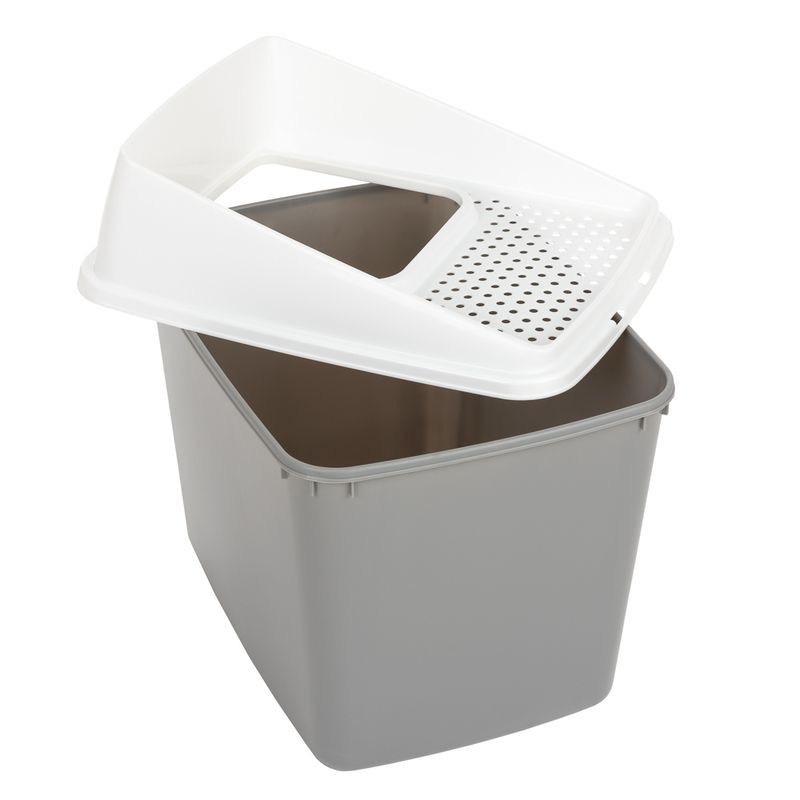 Big Box Cat Litter Tray White