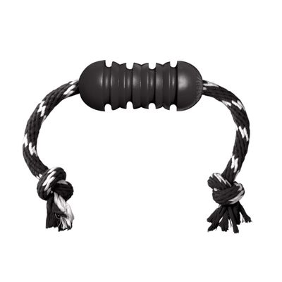 KONG Extreme Dental Dog Toy with Rope Size M: approx. 46 x 5cm (L x diameter)