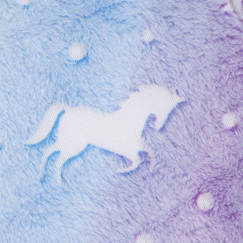 TIAKI Glowing Unicorns Cosy Blanket 100 x 70 cm (L x W)