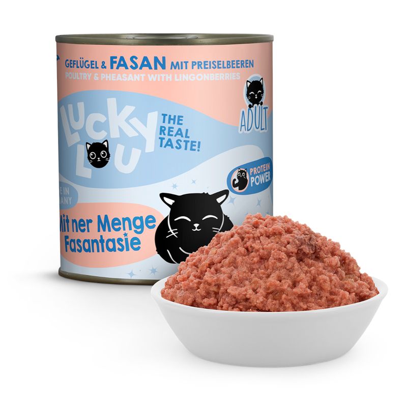 Lucky Lou Adult 6 x 800g Poultry & Trout