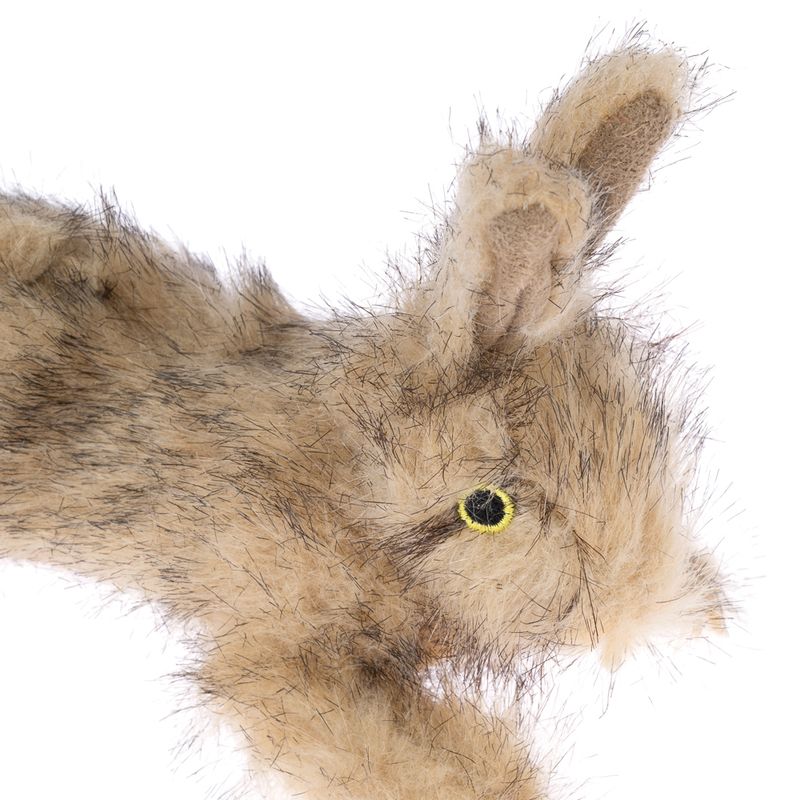 TIAKI Wild Rabbit Plush Dog Toy 20 x 7 x 12 cm (L x W x H)