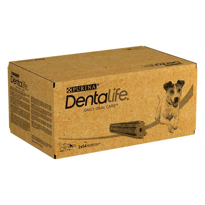 Purina Dentalife Dental Care Dog Snacks - 30% Off! * Daily for Small Breed (7-12kg) 30 Sticks (10 x 49g)