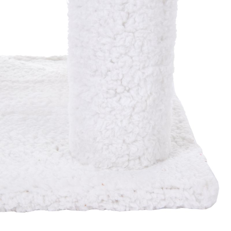 Fluffy II Cat Tree Wool White