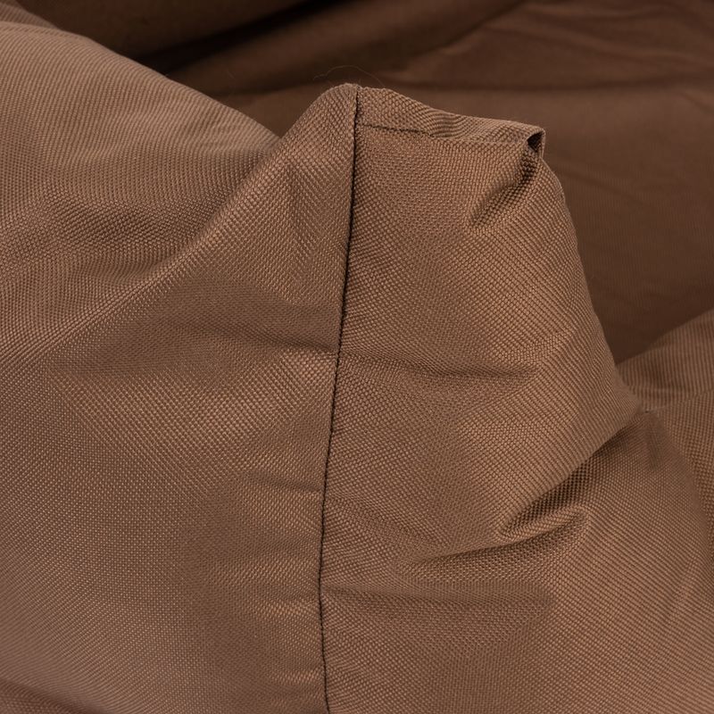 Strong & Soft Dog Bed - Brown 76 x 60 x 21cm (L x W x H)