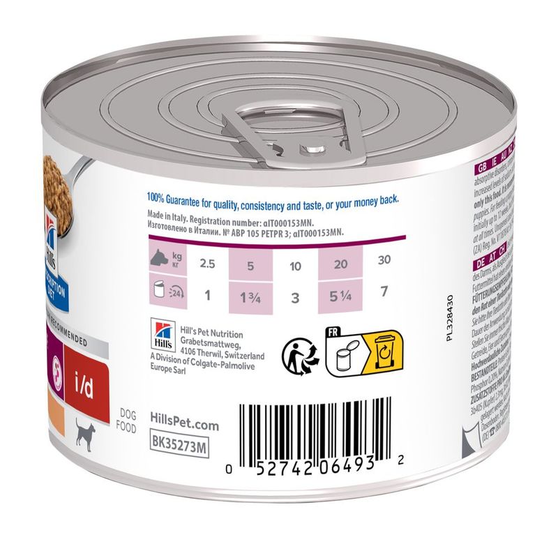 Hill's Prescription Diet Canine i/d Digestive Care - Turkey 12 x 360g