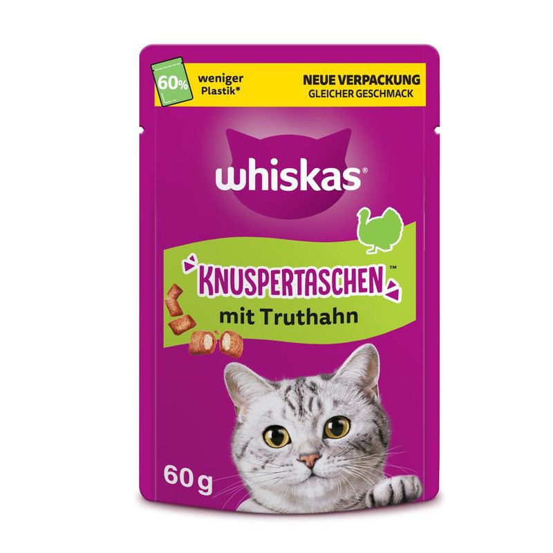 Whiskas Crunchy Pockets Turkey (60g)